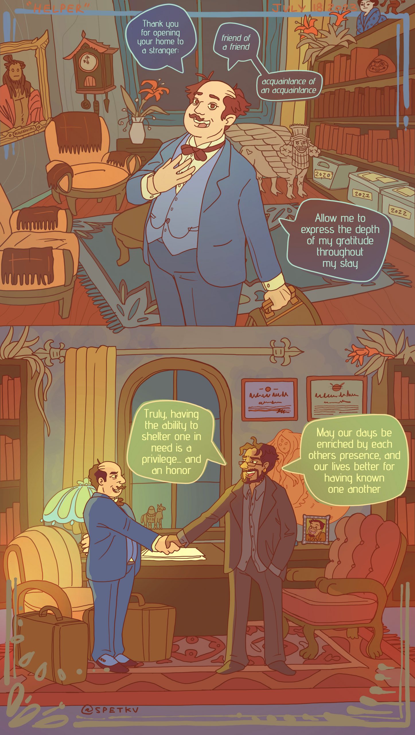 where else might you be right now if not for here