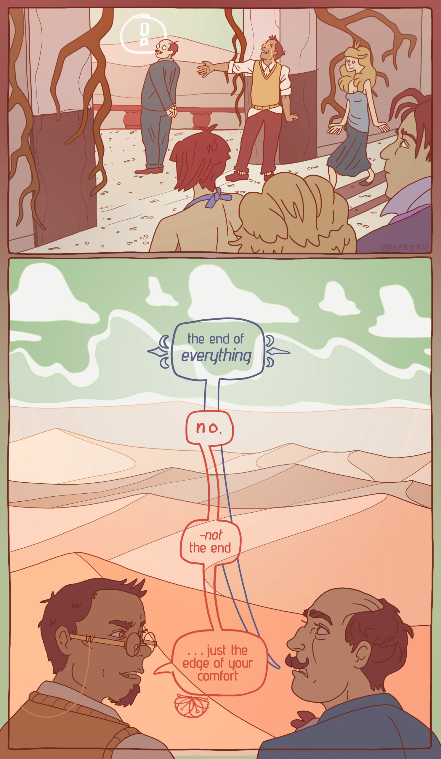 what grows in the desert, the end of everything, spoons 4