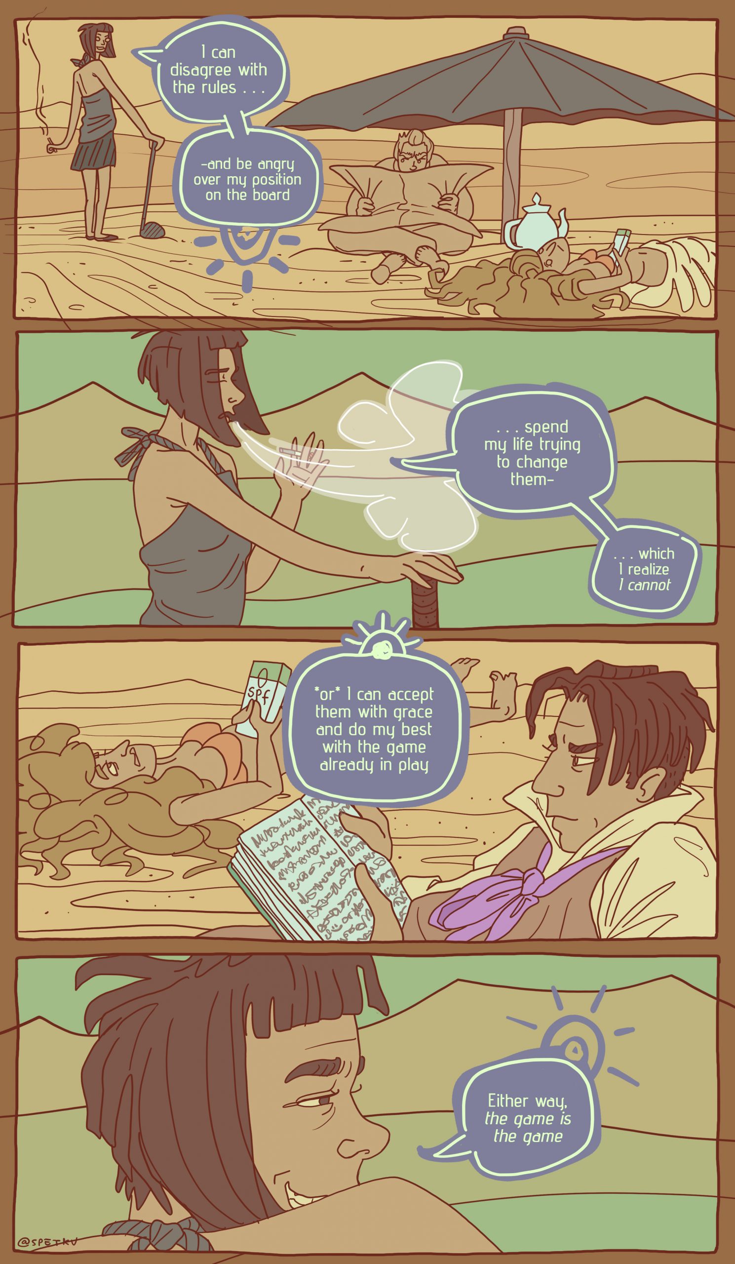 what grows in the desert, end of everything, lies 5