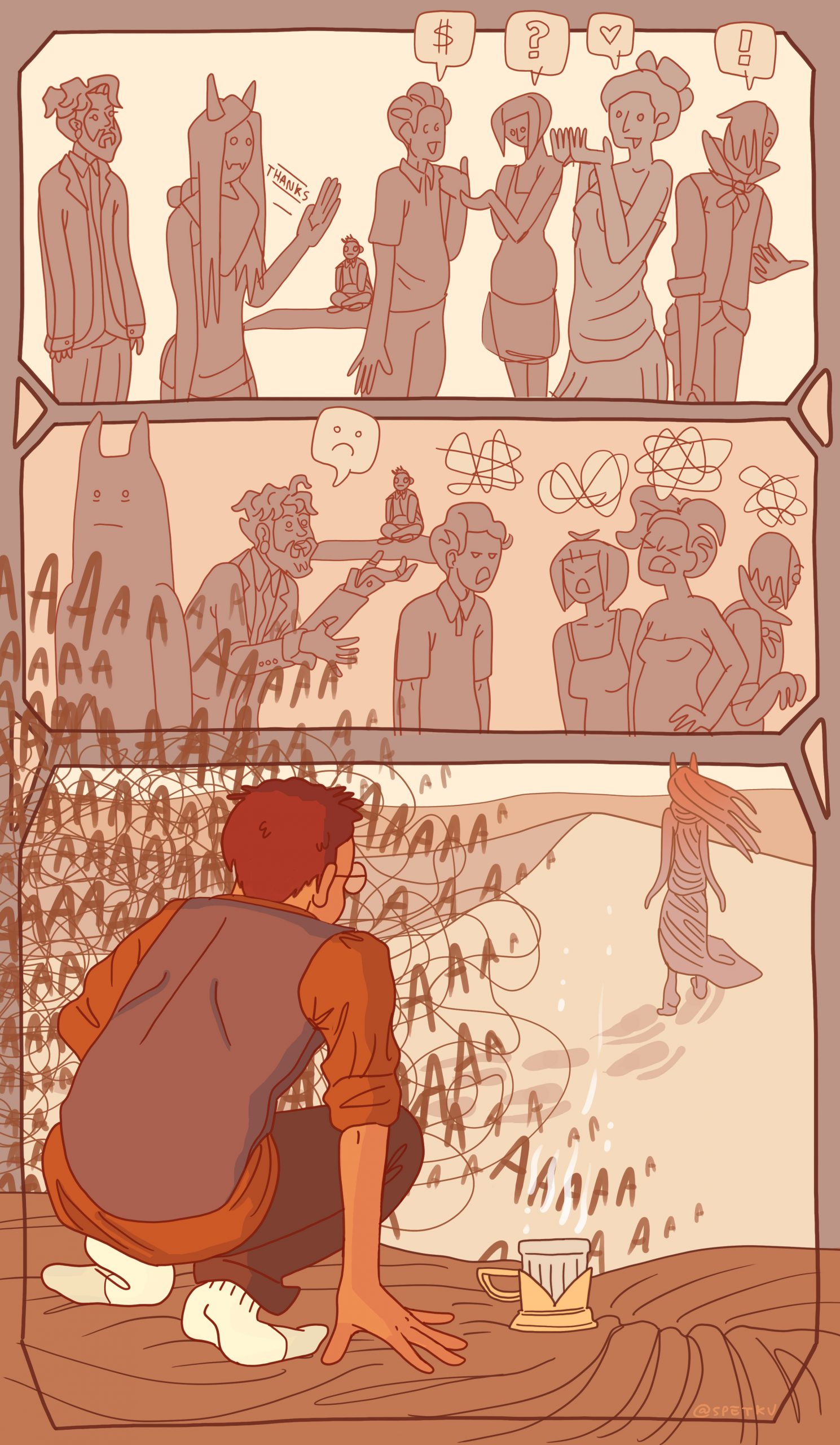 what grows in the desert, the end of everything, charm 6