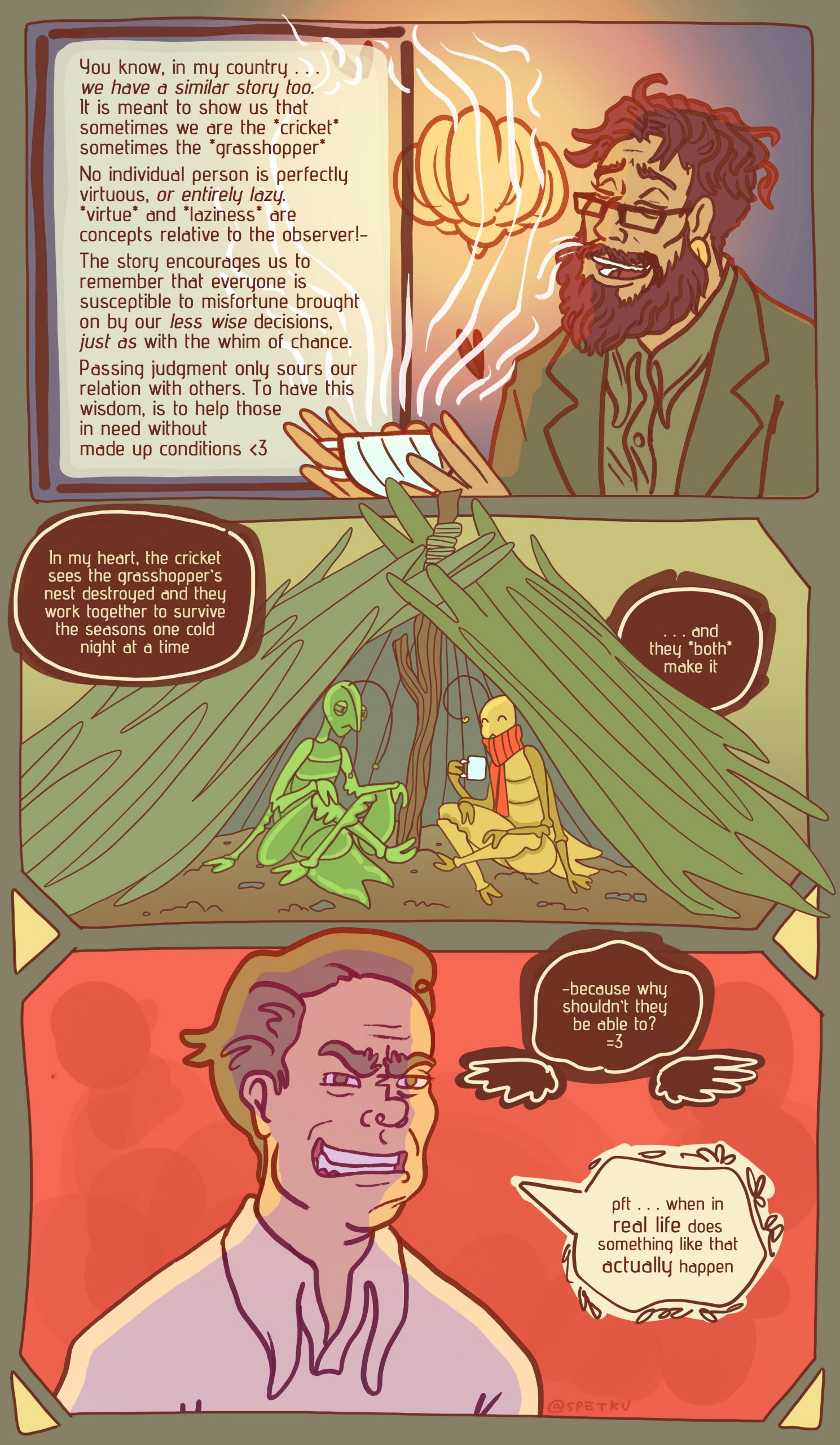 what grows in the desert, the end of everything, crickets 8