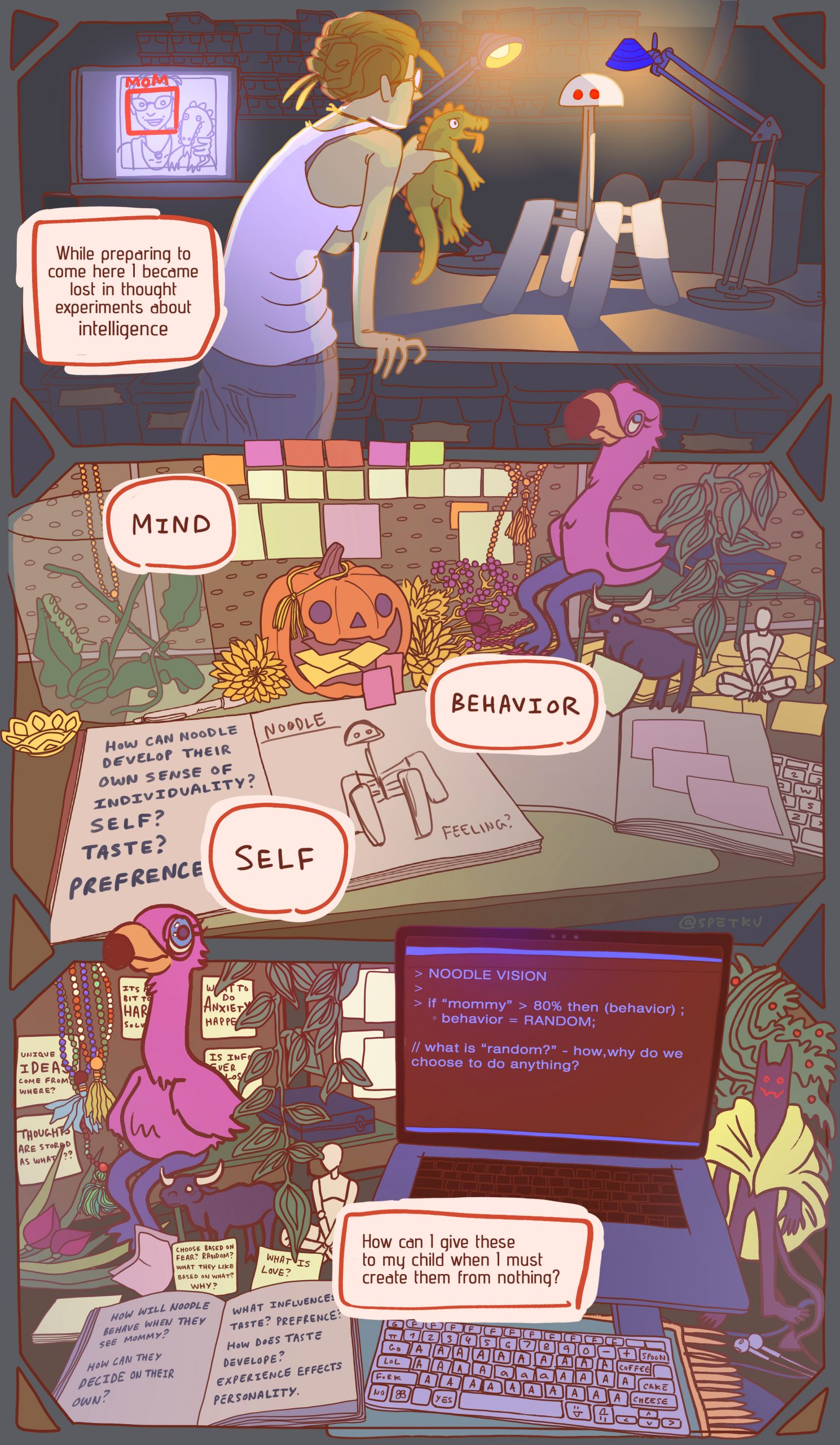 what grows in the desert, the end of everything, problem 6