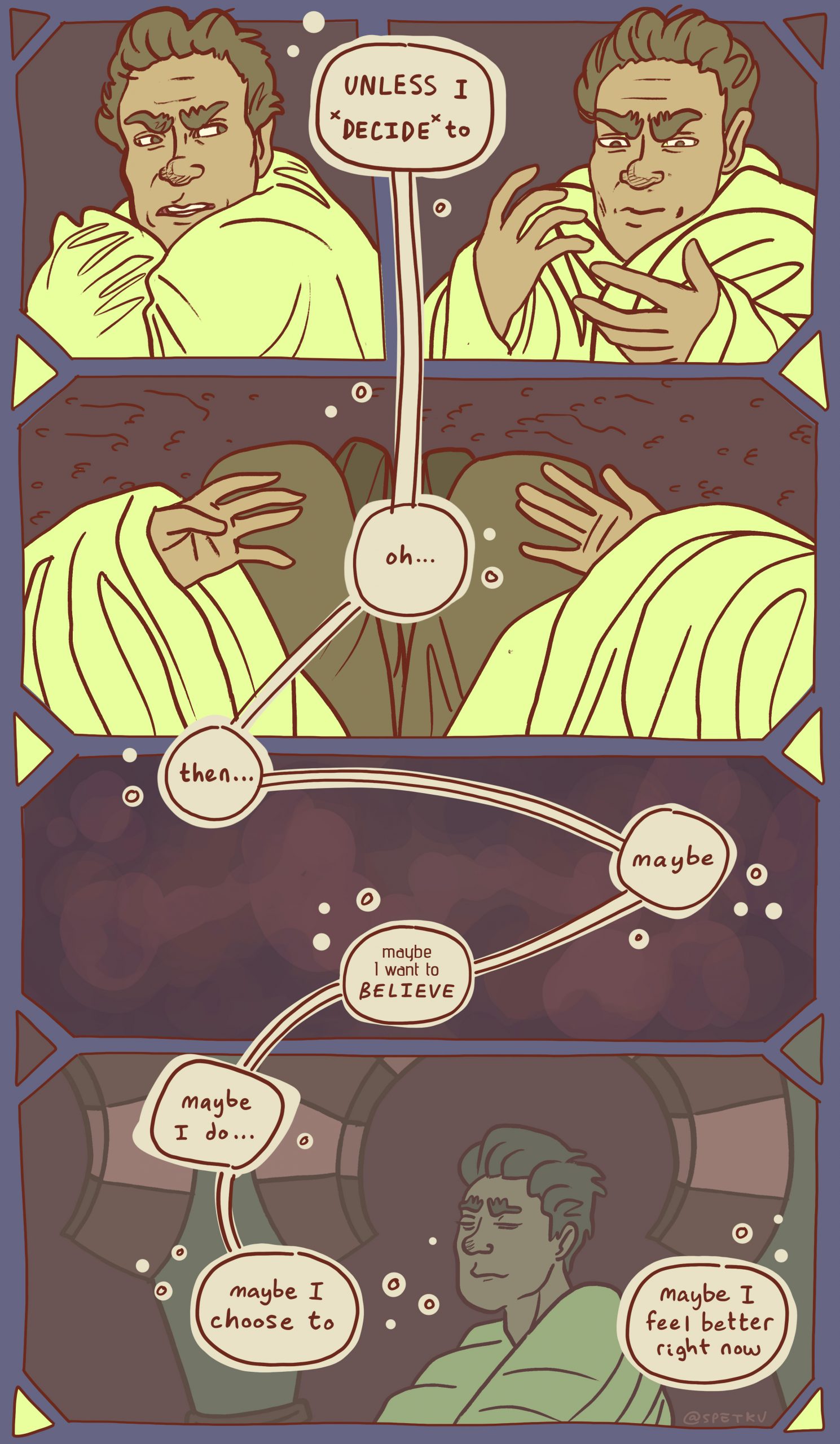what grows in the desert, the end of everything, belief 9