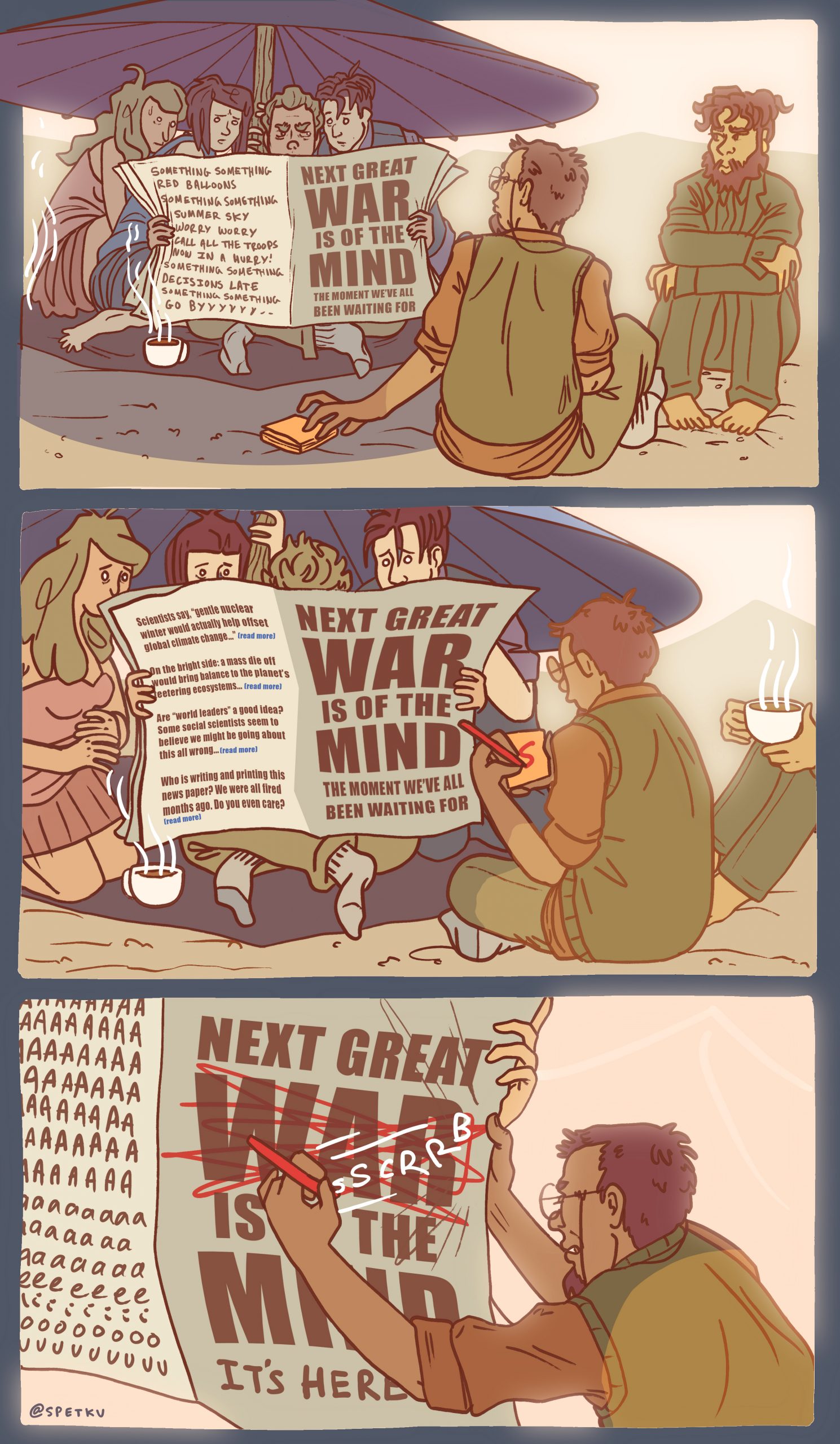 what grows in the desert, the end of everything, corrections 2