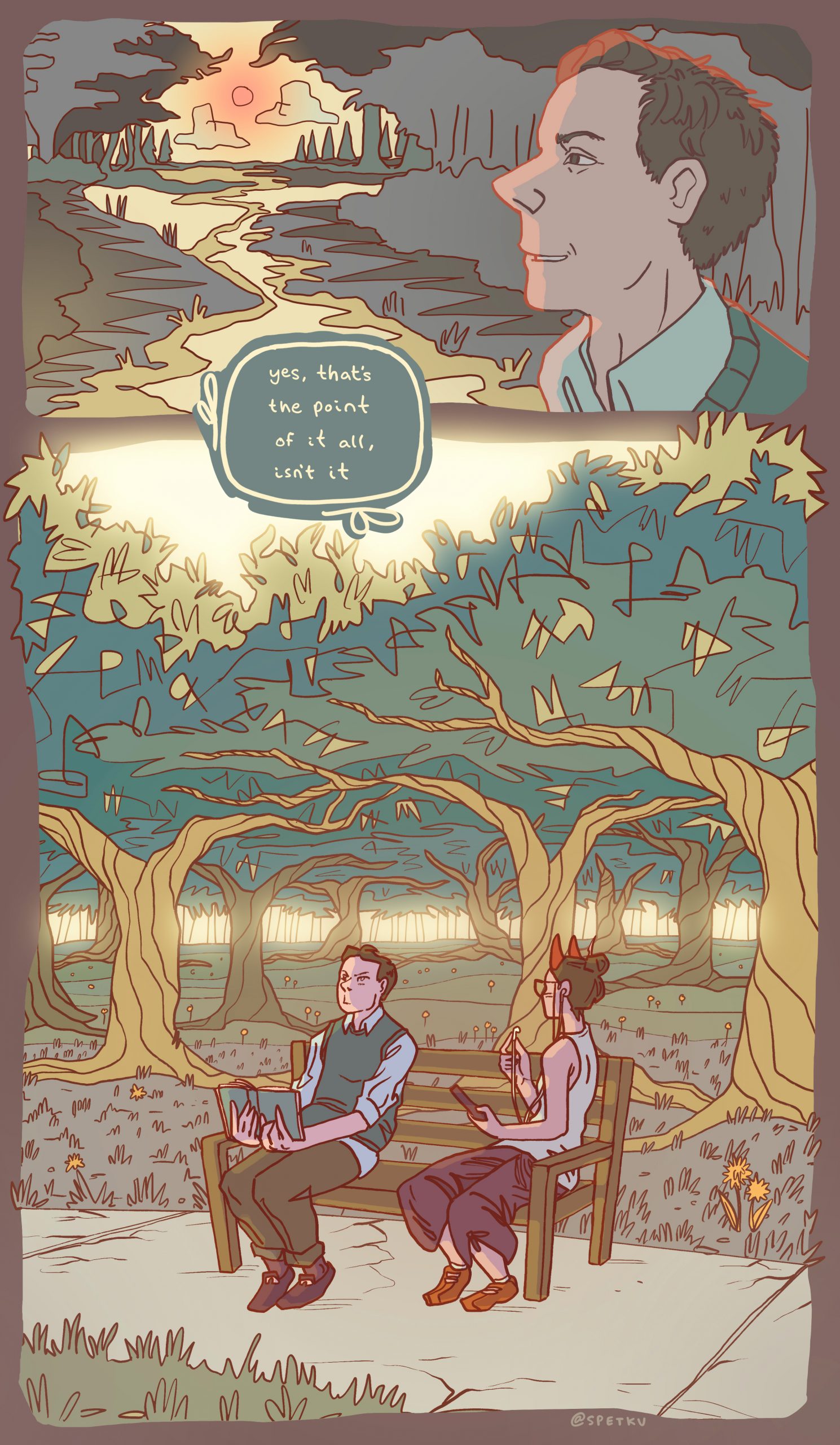 what grows in the desert, the end of everything, aha 5