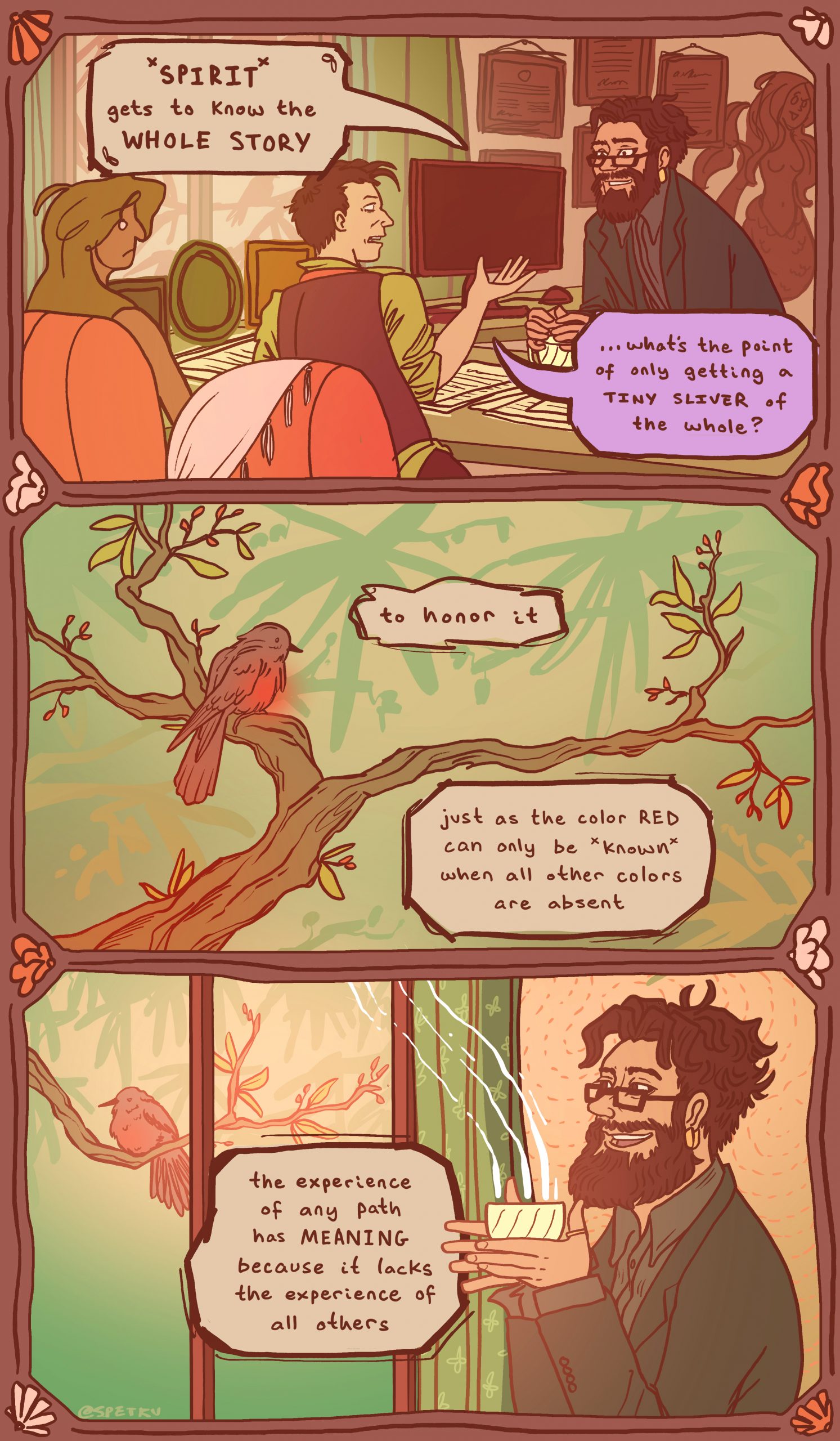 what grows in the desert, the end of everything, path 5